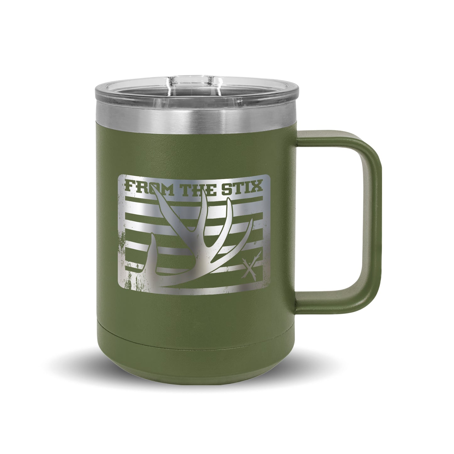 15oz Insulated Coffee Mug with Slider Lid