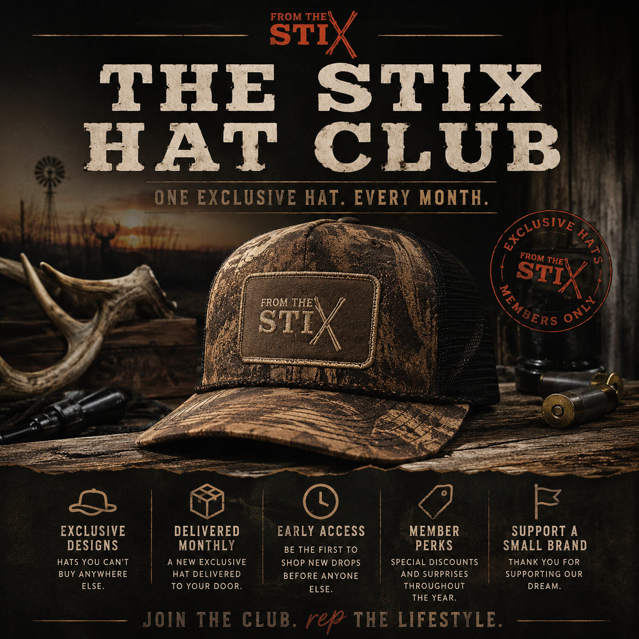 Join the From The Stix Hat Club