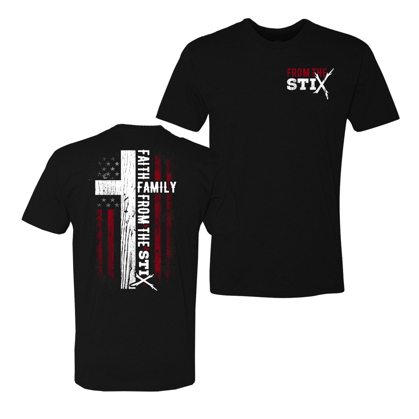 Faith Family From The Stix Tee