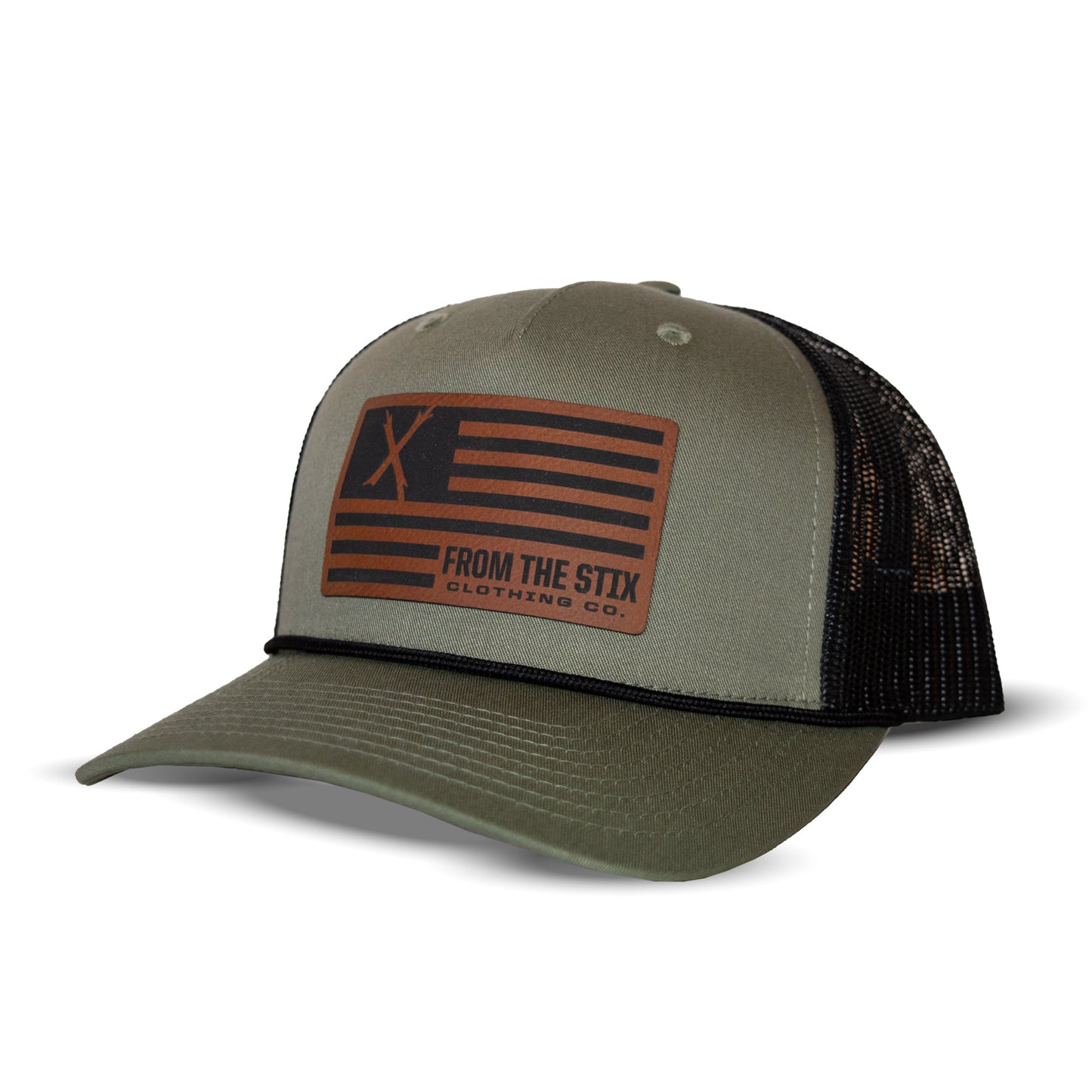 FTS Leather Flag Hat