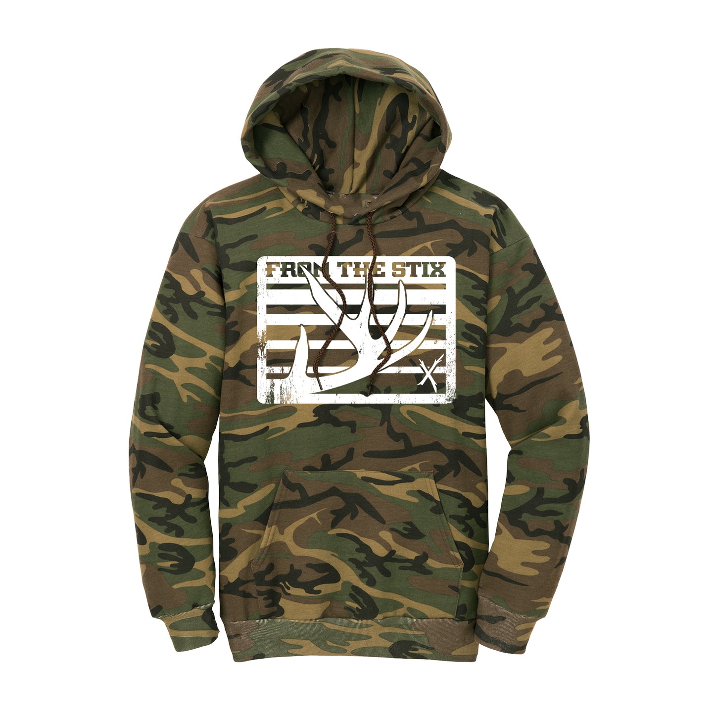 Lone Shed Camo Hoodie
