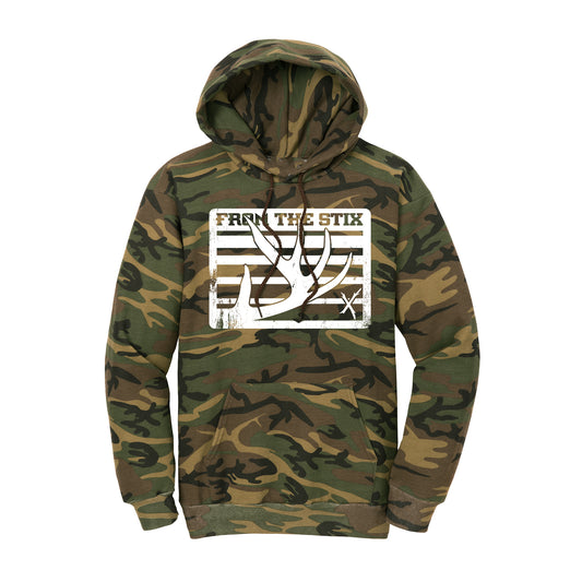 Lone Shed Camo Hoodie