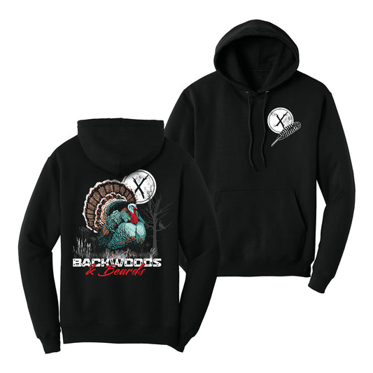 Backwoods & Beards Tall Mans Hoodie
