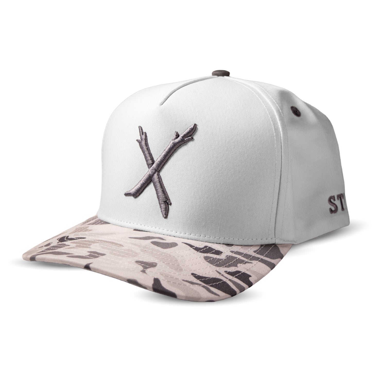 Vintage Camo Bill X Hat