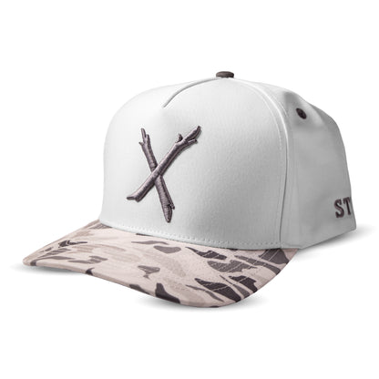 Vintage Camo Bill X Hat
