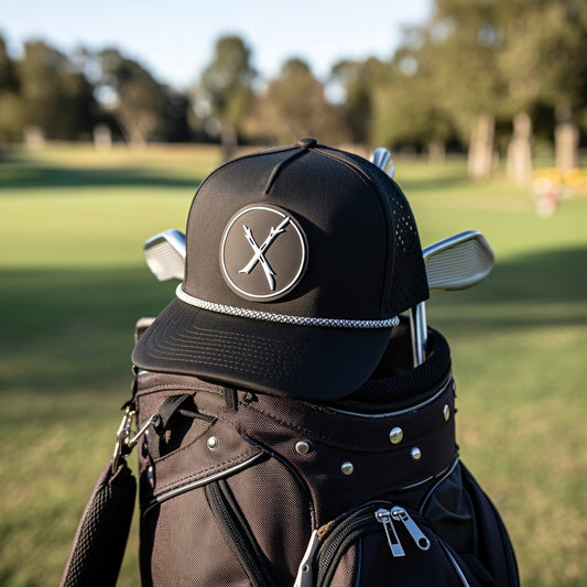 X Black Rope PVC Hat