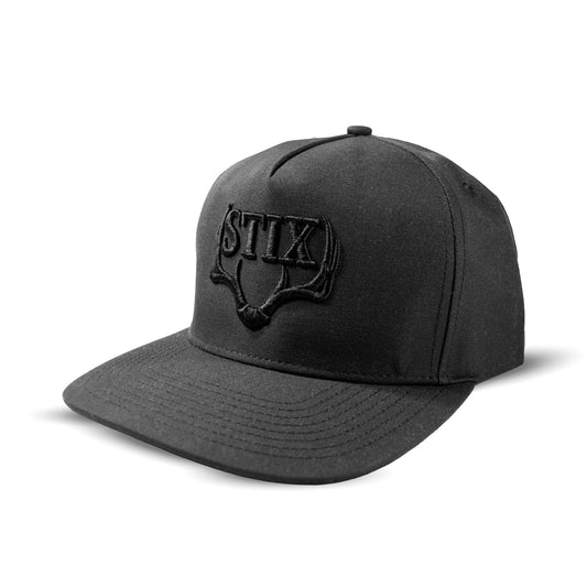 Black Stix Horn Hat