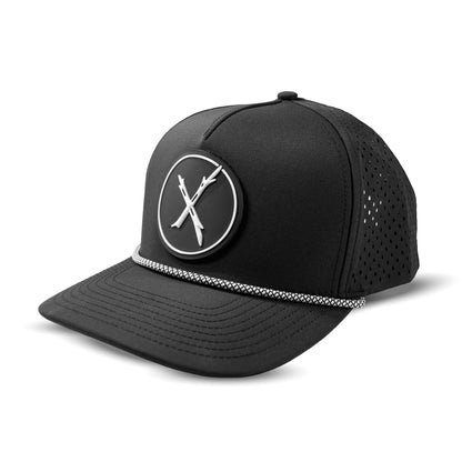 X Black Rope PVC Hat