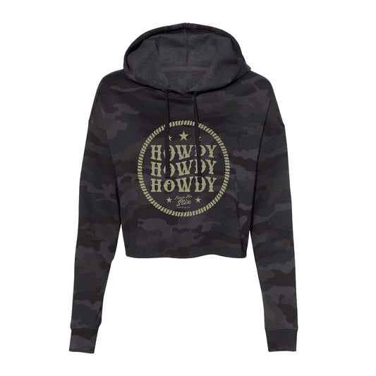 Howdy Women’s Lightweight Cropped Hoodie