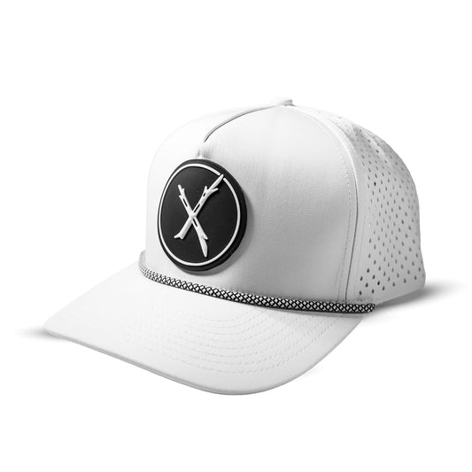 X White Rope PVC Hat