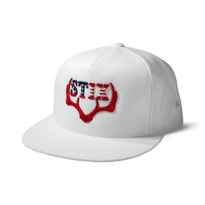 USA Horns Flatbill Hat